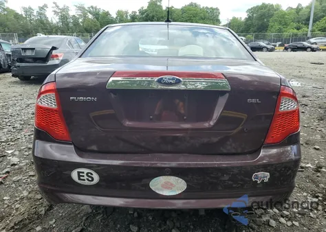 2012 Ford Fusion Sel from USA, damaged, VIN 3FAHP0JA9CR308736
